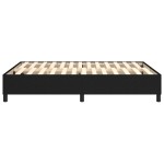 vidaXL Cadru de pat fără saltea, negru, 140x200 cm, textil vidaXL Cadru de pat fără saltea, negru, 140x200 cm, textil