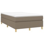 vidaXL Cadru de pat fără saltea, gri taupe, 120x200 cm, textil vidaXL Cadru de pat fără saltea, gri taupe, 120x200 cm, textil
