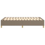 vidaXL Cadru de pat fără saltea, gri taupe, 120x200 cm, textil vidaXL Cadru de pat fără saltea, gri taupe, 120x200 cm, textil