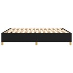 vidaXL Cadru de pat fără saltea, negru, 180x200 cm, textil vidaXL Cadru de pat fără saltea, negru, 180x200 cm, textil