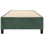 vidaXL Cadru de pat fără saltea, verde închis, 80x200 cm, catifea vidaXL Cadru de pat fără saltea, verde închis, 80x200 cm, catifea