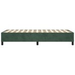 vidaXL Cadru de pat fără saltea, verde închis, 80x200 cm, catifea vidaXL Cadru de pat fără saltea, verde închis, 80x200 cm, catifea