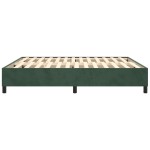 vidaXL Cadru de pat fără saltea, verde închis, 180x200 cm, catifea vidaXL Cadru de pat fără saltea, verde închis, 180x200 cm, catifea