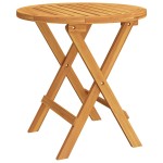 vidaXL Masă de bistro, Ø46x47 cm, lemn masiv de acacia vidaXL Masă de bistro, Ø46x47 cm, lemn masiv de acacia