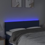 vidaXL Tăblie de pat cu LED, crem, 144x5x78/88 cm, textil vidaXL Tăblie de pat cu LED, crem, 144x5x78/88 cm, textil