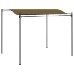 vidaXL Copertină de soare, gri taupe, 3 x 2,4 m, 180 g/m² vidaXL Copertină de soare, gri taupe, 3 x 2,4 m, 180 g/m²