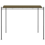 vidaXL Copertină de soare, gri taupe, 3 x 2,4 m, 180 g/m² vidaXL Copertină de soare, gri taupe, 3 x 2,4 m, 180 g/m²