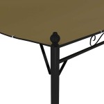 vidaXL Copertină de soare, gri taupe, 3 x 2,4 m, 180 g/m² vidaXL Copertină de soare, gri taupe, 3 x 2,4 m, 180 g/m²