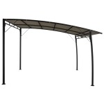 vidaXL Copertină pavilion de grădină, gri taupe, 3 x 3 x 2,55 m vidaXL Copertină pavilion de grădină, gri taupe, 3 x 3 x 2,55 m