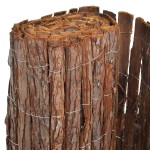vidaXL Gard din scoarță de copac Maro 100 x 600 cm Cortex vidaXL Gard din scoarță de copac Maro 100 x 600 cm Cortex