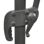 vidaXL Umbrelă în consolă cu înveliș dublu, cărămiziu, 400x300 cm vidaXL Umbrelă în consolă cu înveliș dublu, cărămiziu, 400x300 cm
