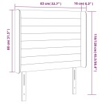 vidaXL Tăblie de pat cu LED, verde închis, 83x16x118/128 cm, catifea vidaXL Tăblie de pat cu LED, verde închis, 83x16x118/128 cm, catifea