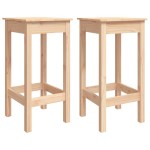vidaXL Set mobilier de bar, 3 piese, lemn masiv de pin