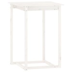 vidaXL Set mobilier de bar, 5 piese, alb, lemn masiv de pin vidaXL Set mobilier de bar, 5 piese, alb, lemn masiv de pin