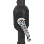 vidaXL Umbrelă soare de grădină cu LED-uri, nisipiu, 400 cm