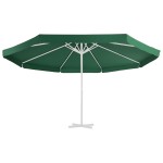 vidaXL Pânză de schimb umbrelă de soare de grădină, verde, 515 cm vidaXL Pânză de schimb umbrelă de soare de grădină, verde, 515 cm