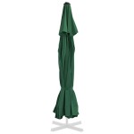 vidaXL Pânză de schimb umbrelă de soare de grădină, verde, 515 cm vidaXL Pânză de schimb umbrelă de soare de grădină, verde, 515 cm