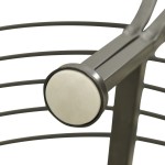 vidaXL Bancă de copac semicirculară pentru grădină, 160 cm, oțel vidaXL Bancă de copac semicirculară pentru grădină, 160 cm, oțel