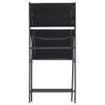 vidaXL Scaune pliante de exterior, 2 buc., oțel și textilenă vidaXL Scaune pliante de exterior, 2 buc., oțel și textilenă
