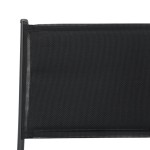 vidaXL Scaune pliante de exterior, 2 buc., oțel și textilenă vidaXL Scaune pliante de exterior, 2 buc., oțel și textilenă