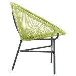 vidaXL Scaun Acapulco de grădină, verde, poliratan vidaXL Scaun Acapulco de grădină, verde, poliratan