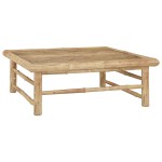 vidaXL Masă de grădină, 65x65x30 cm, bambus vidaXL Masă de grădină, 65x65x30 cm, bambus