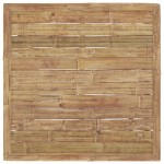 vidaXL Masă de grădină, 65x65x30 cm, bambus vidaXL Masă de grădină, 65x65x30 cm, bambus