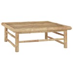 vidaXL Set mobilier de grădină, perne gri închis, 3 piese, bambus vidaXL Set mobilier de grădină, perne gri închis, 3 piese, bambus