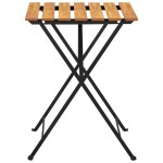 vidaXL Masă de bistro, 55 x 54 x 71 cm, lemn masiv de acacia vidaXL Masă de bistro, 55 x 54 x 71 cm, lemn masiv de acacia