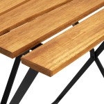vidaXL Masă de bistro, 55 x 54 x 71 cm, lemn masiv de acacia vidaXL Masă de bistro, 55 x 54 x 71 cm, lemn masiv de acacia