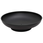 vidaXL Vatră de foc, 57 cm, oțel vidaXL Vatră de foc, 57 cm, oțel