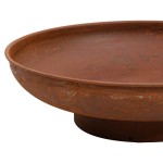 vidaXL Vatră de foc, 57 cm, oțel vidaXL Vatră de foc, 57 cm, oțel