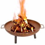 vidaXL Vatră de foc, 67,5x58x22,5 cm, oțel vidaXL Vatră de foc, 67,5x58x22,5 cm, oțel