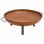 vidaXL Vatră de foc, 67,5x58x22,5 cm, oțel vidaXL Vatră de foc, 67,5x58x22,5 cm, oțel