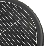 vidaXL Vatră de foc 2-în-1 cu grătar și vătrai, 56x56x49 cm, oțel vidaXL Vatră de foc 2-în-1 cu grătar și vătrai, 56x56x49 cm, oțel
