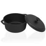 vidaXL Oală, Ø26,5 cm, fontă vidaXL Oală, Ø26,5 cm, fontă