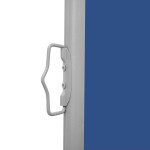 vidaXL Copertină laterală retractabilă de terasă, albastru, 140x600 cm vidaXL Copertină laterală retractabilă de terasă, albastru, 140x600 cm
