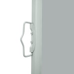 vidaXL Copertină laterală retractabilă de terasă, gri, 600 x 160 cm vidaXL Copertină laterală retractabilă de terasă, gri, 600 x 160 cm