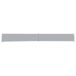 vidaXL Copertină laterală retractabilă de terasă antracit 140x1200 cm vidaXL Copertină laterală retractabilă de terasă antracit 140x1200 cm