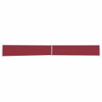 vidaXL Copertină laterală retractabilă de terasă, roșu, 170 x 1200 cm vidaXL Copertină laterală retractabilă de terasă, roșu, 170 x 1200 cm