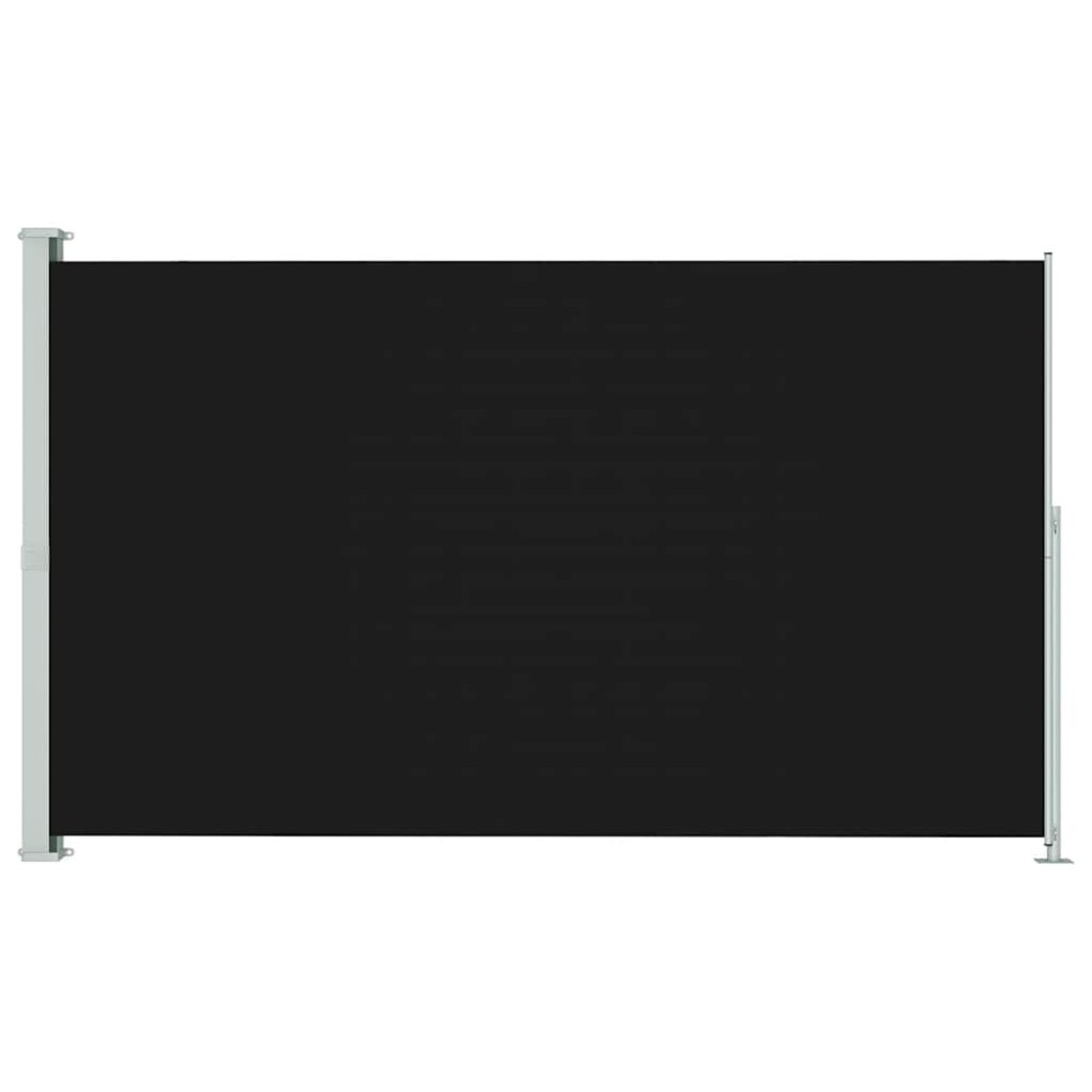 vidaXL Copertină laterală retractabilă de terasă, negru, 180x300 cm