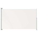 vidaXL Copertină laterală retractabilă de terasă, crem, 180x300 cm vidaXL Copertină laterală retractabilă de terasă, crem, 180x300 cm