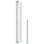 vidaXL Copertină laterală retractabilă de terasă, crem, 180x300 cm vidaXL Copertină laterală retractabilă de terasă, crem, 180x300 cm