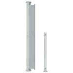 vidaXL Copertină laterală retractabilă de terasă, gri, 180x300 cm vidaXL Copertină laterală retractabilă de terasă, gri, 180x300 cm