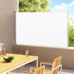vidaXL Copertină laterală retractabilă de terasă, crem, 200 x 300 cm vidaXL Copertină laterală retractabilă de terasă, crem, 200 x 300 cm
