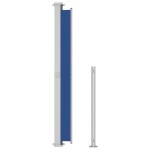 vidaXL Copertină laterală retractabilă terasă, albastru, 200x300 cm vidaXL Copertină laterală retractabilă terasă, albastru, 200x300 cm