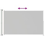vidaXL Copertină laterală retractabilă de terasă, crem, 220 x 300 cm vidaXL Copertină laterală retractabilă de terasă, crem, 220 x 300 cm