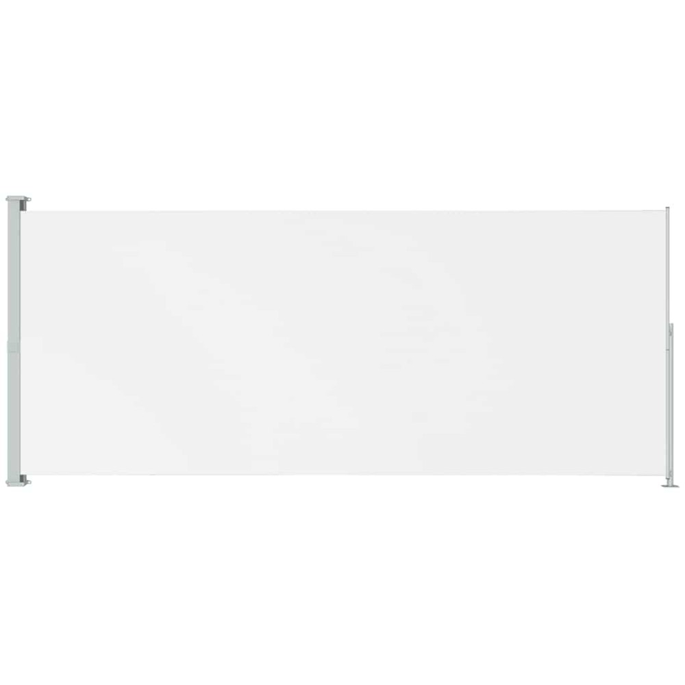 vidaXL Copertină laterală retractabilă de terasă, crem, 220 x 500 cm