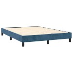 vidaXL Pat cu arcuri, saltea și LED, gri închis, 140x200 cm, catifea vidaXL Pat cu arcuri, saltea și LED, gri închis, 140x200 cm, catifea