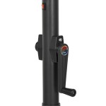 vidaXL Umbrelă de soare cu lumini LED, verde, 200x211 cm, aluminiu